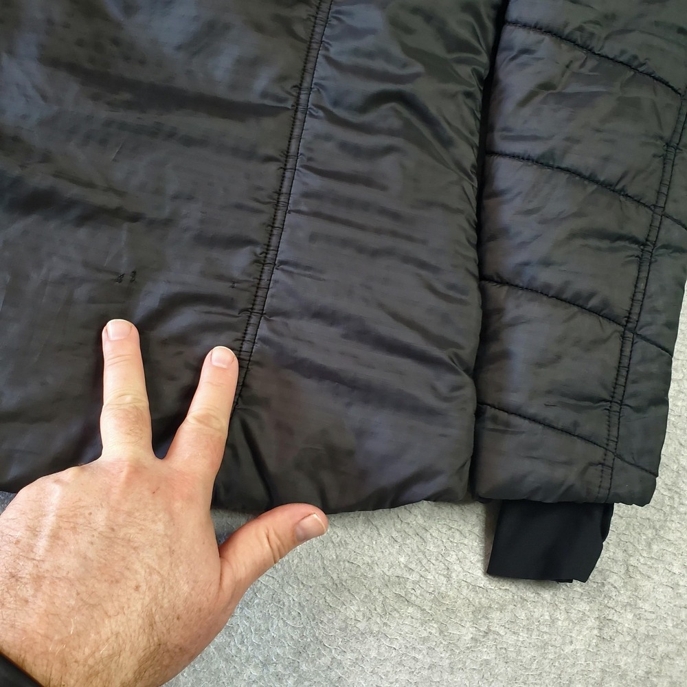 Columbia Jacket Womens‎ Large Black Omni-Heat Interchange Puffer Fleece Collar - Picture 3 of 14
